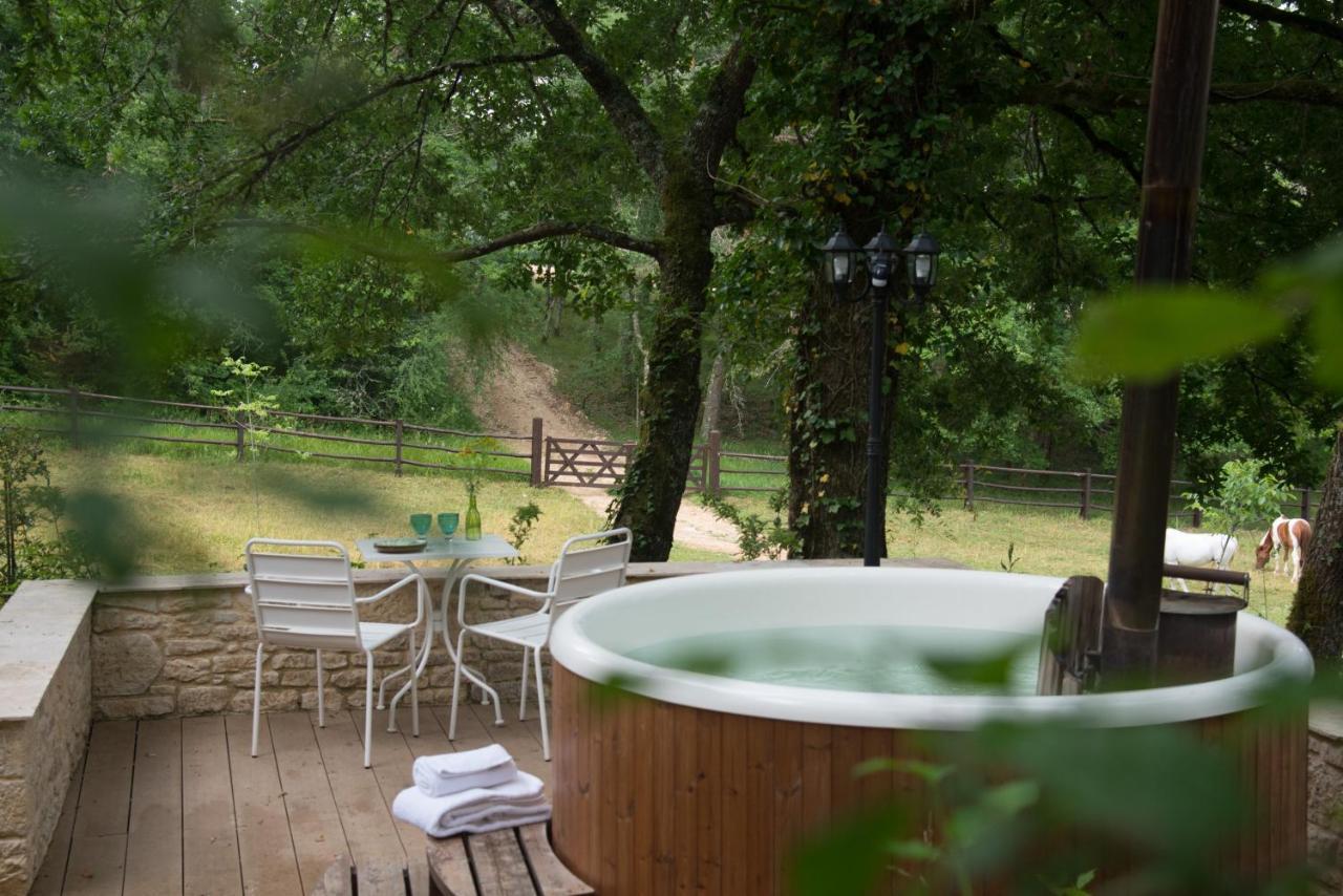 Cabane De La Mesange Auriac-du-Périgord Dış mekan fotoğraf