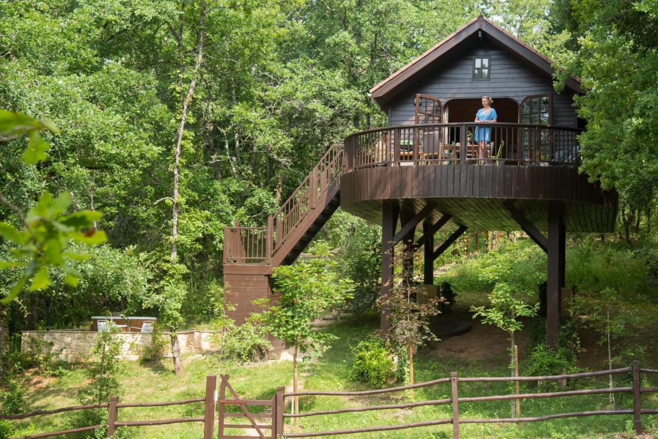 Cabane De La Mesange Auriac-du-Périgord Dış mekan fotoğraf